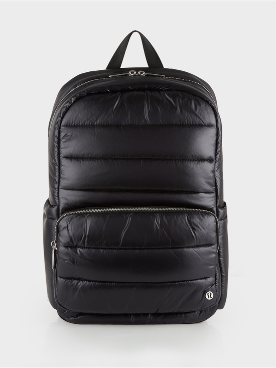 lululemon athletica Handbags - Lululemon Everywhere Backpack 22L Wunder Puff black limited edition NWT